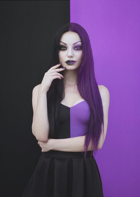 Paint it Black ... and Purple | Poster