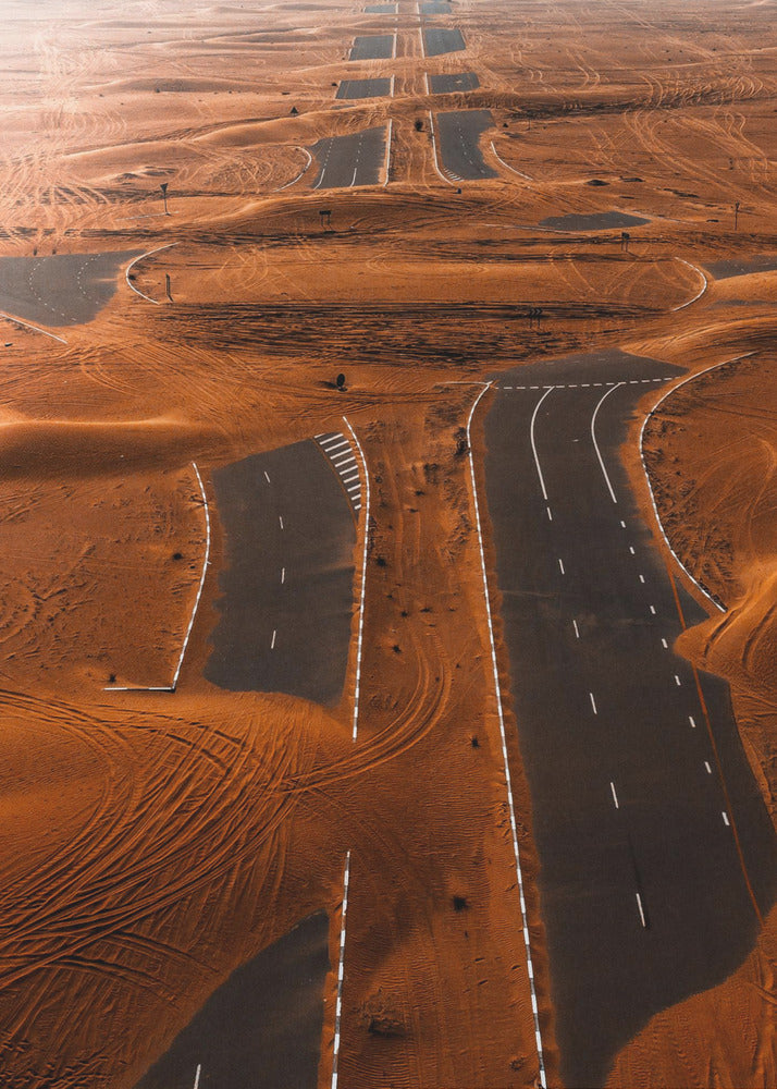 desierto de dubai Impresiones en Lienzo