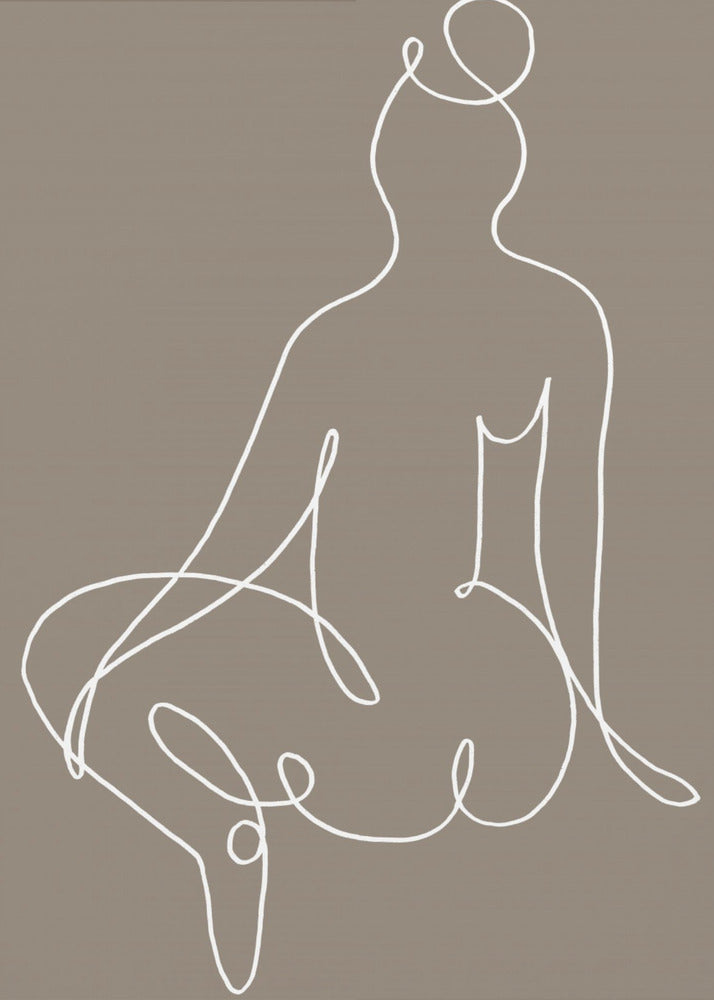 Sitting Down 02 | Poster