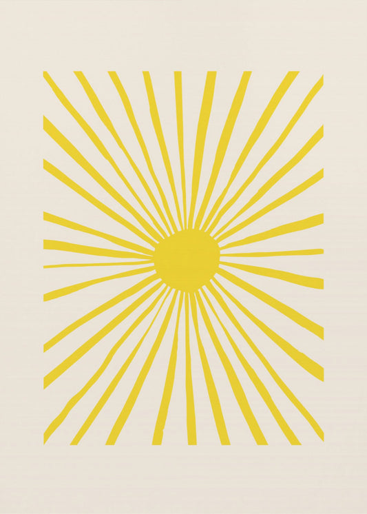 Die Sonne | Poster - Kunstdruck