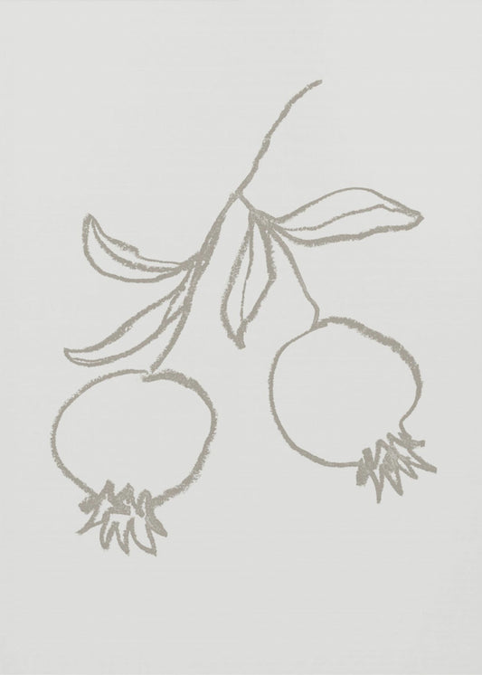 Granatapfelgrün | Poster - Kunstdruck