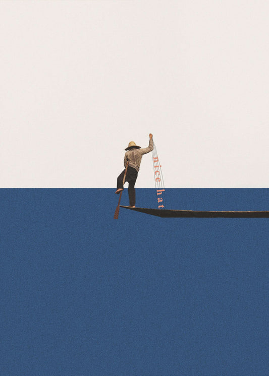 Nach Komplimenten fischen | Leinwand-Bilder