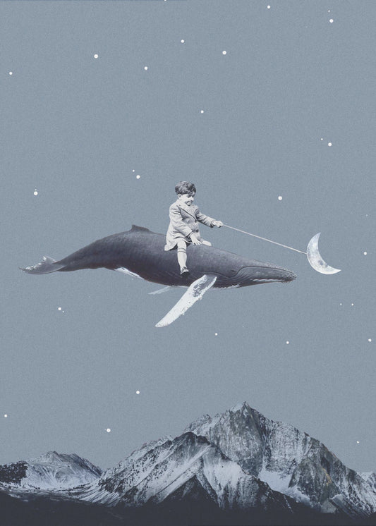 Celuj w księżyc | Plakaty - Wydruki Artystyczne