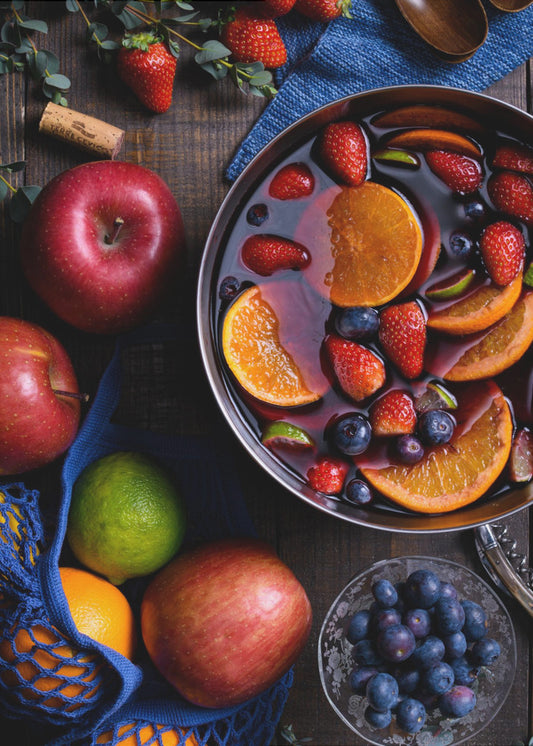 Sangria-pöytä | Julisteet - Taidevedokset