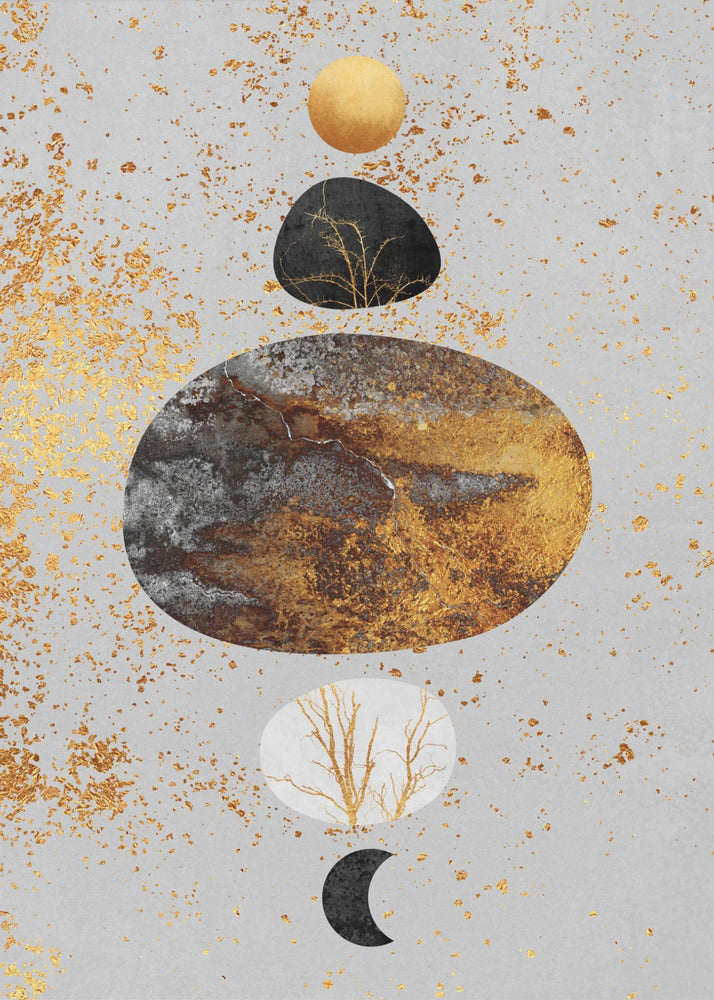 Sonne und Mond | Leinwand-Bilder