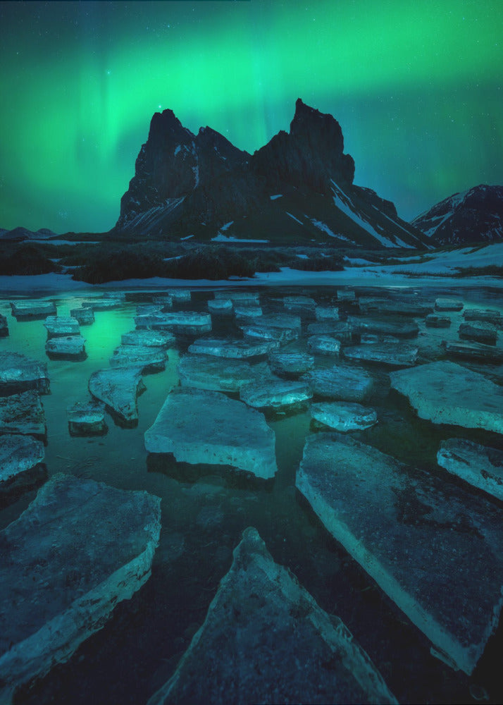 Eisiges Osthorn | Leinwand-Bilder