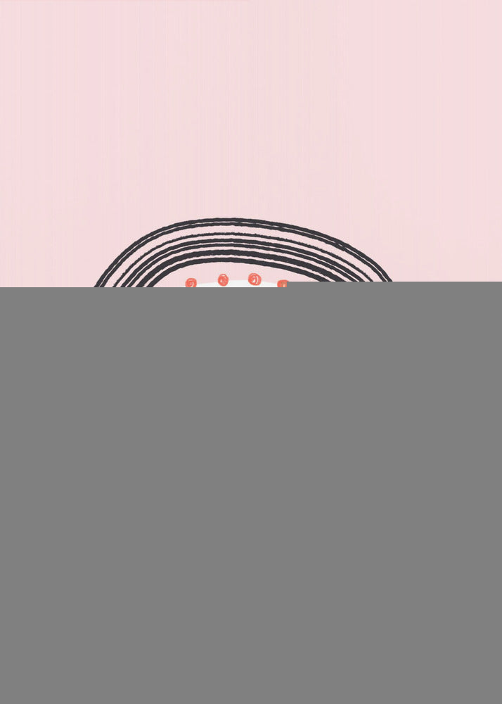 Arch with Black Lines | Poster