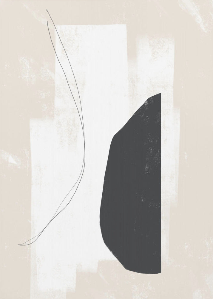 Monochrome Harmonie | Poster - Kunstdruck