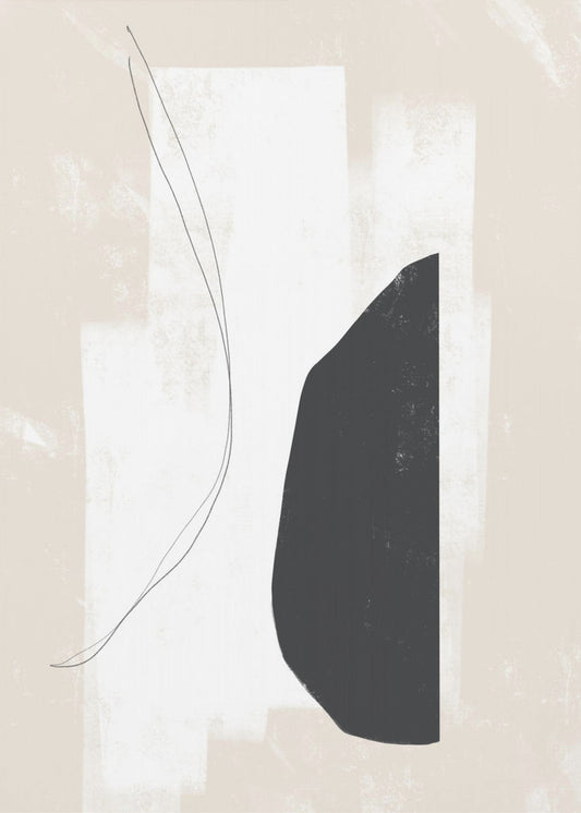 Monochrome Harmonie | Poster - Kunstdruck