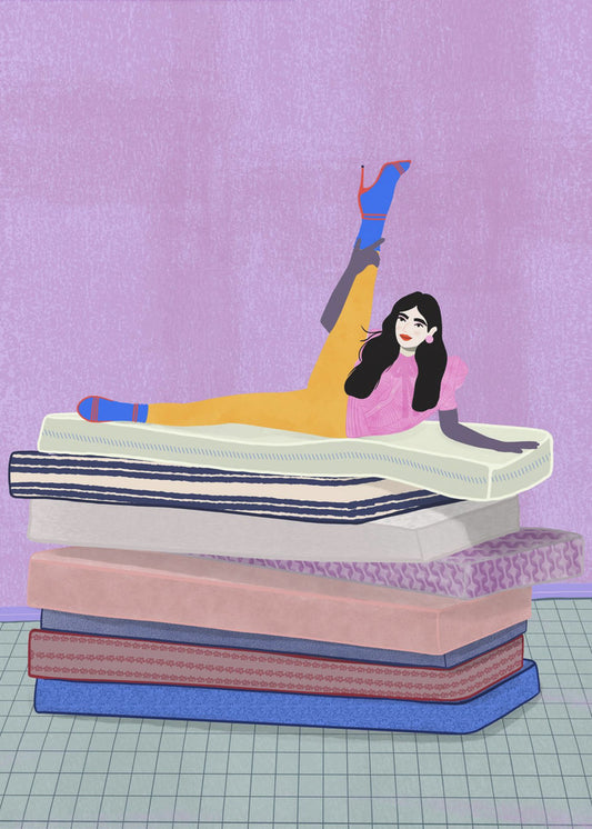 Heben Sie Ihr Bein zum Kopf | Leinwand-Bilder