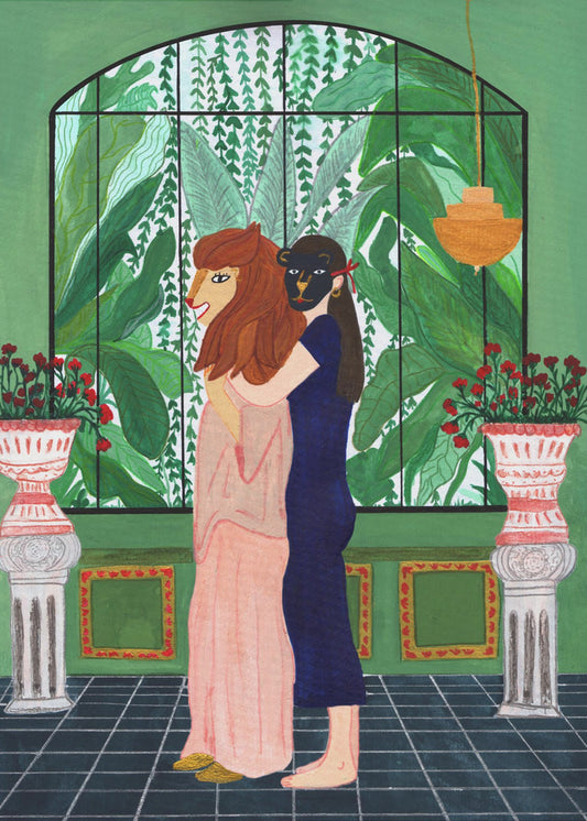 Löwenmama | Leinwand-Bilder