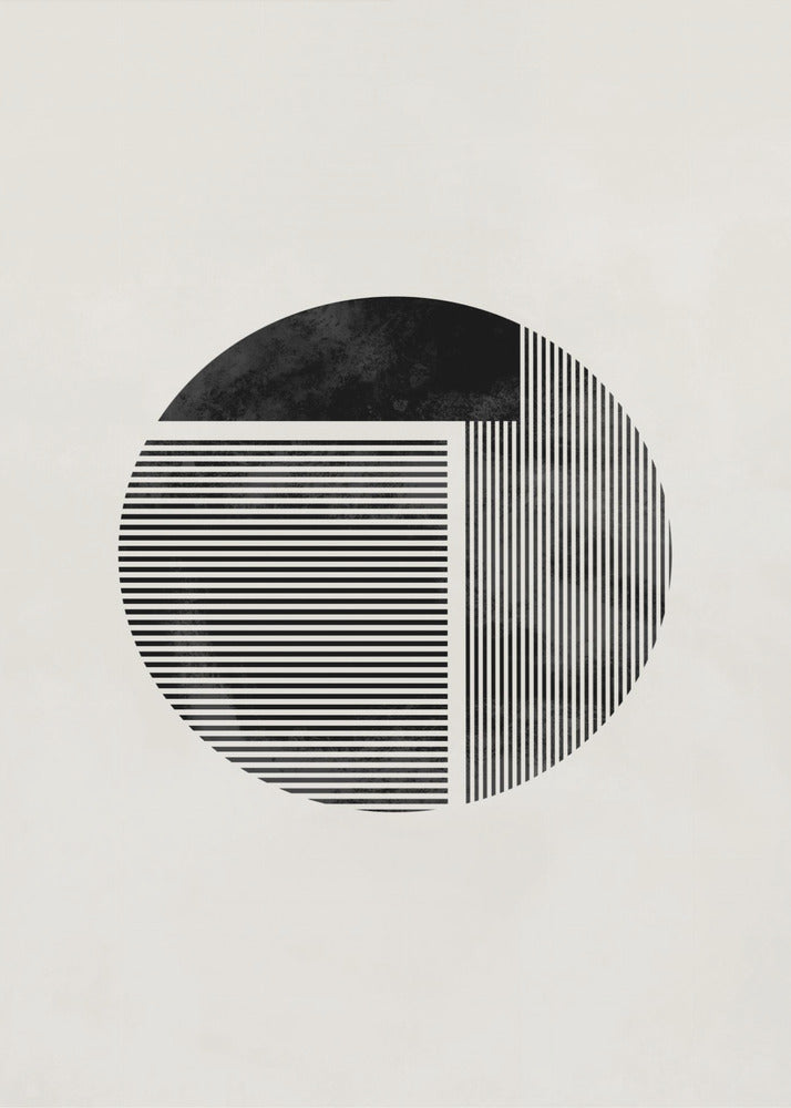 Minimalist round | Poster