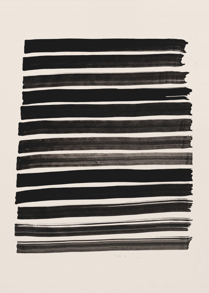 Stripes_Beige | Poster