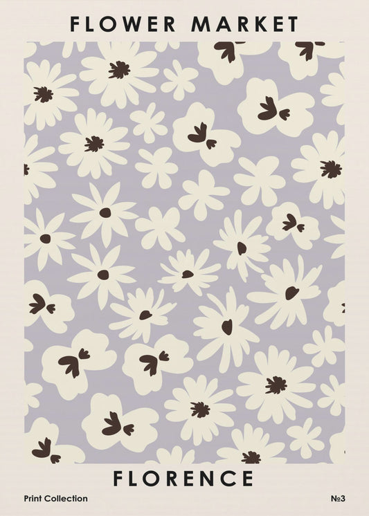 Blumenmarkt Florenz | Leinwand-Bilder