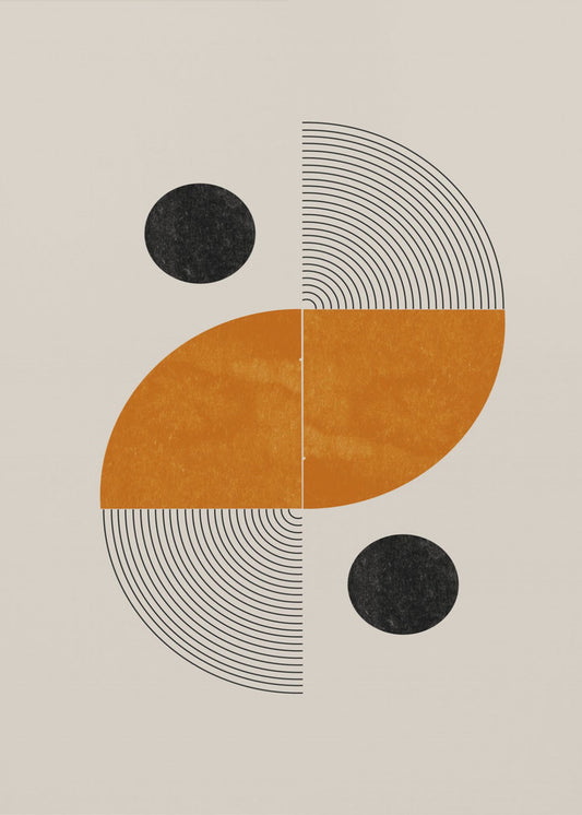 Forma retro | Impresiones en Lienzo