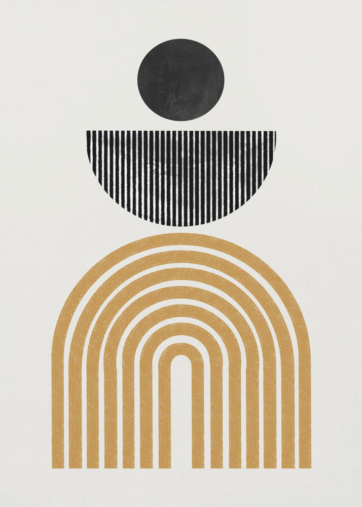 Midcentury Composition | Canvas