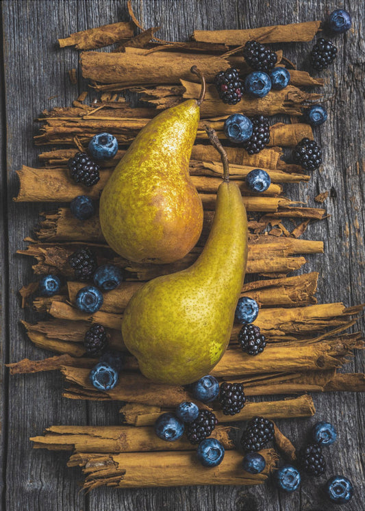 Poires et cannelle | Posters - Affiche Artistique