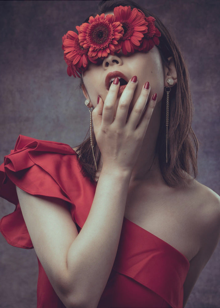 Chica gerbera | Impresiones en Lienzo