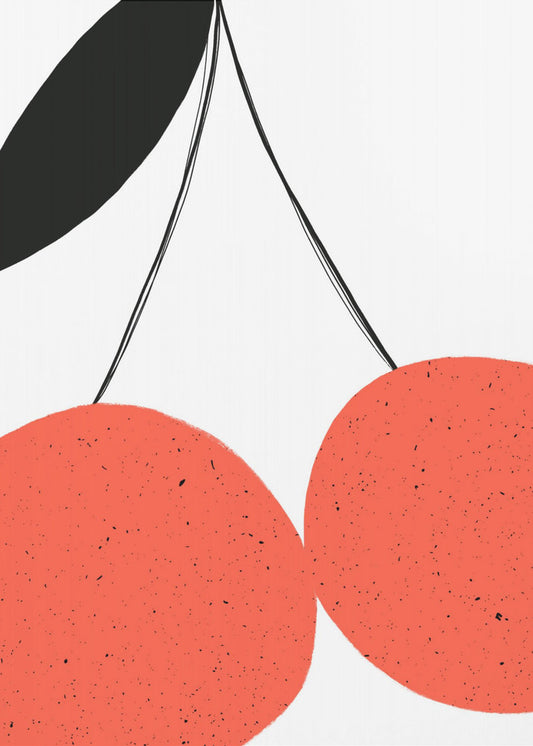 Punaiset kirsikat | Julisteet - Taidevedokset