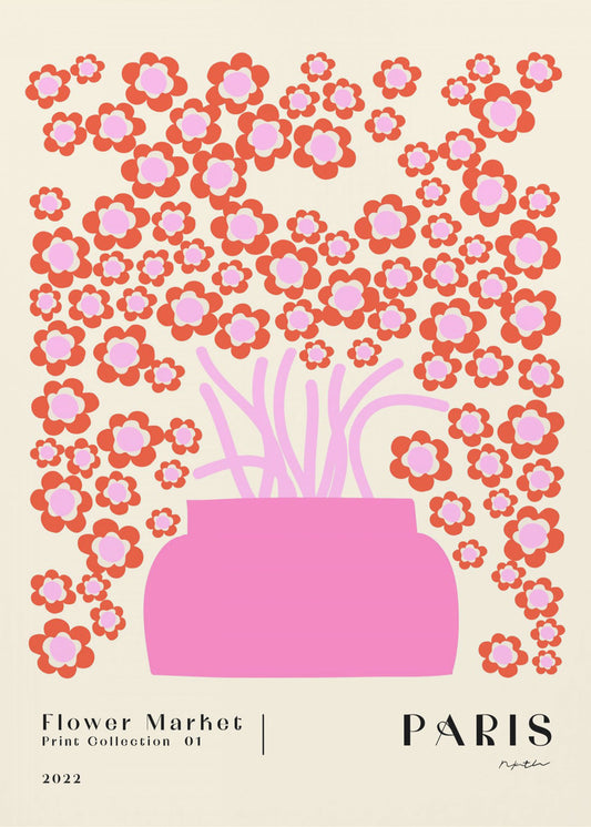 Blumenmarkt. Paris | Leinwand-Bilder