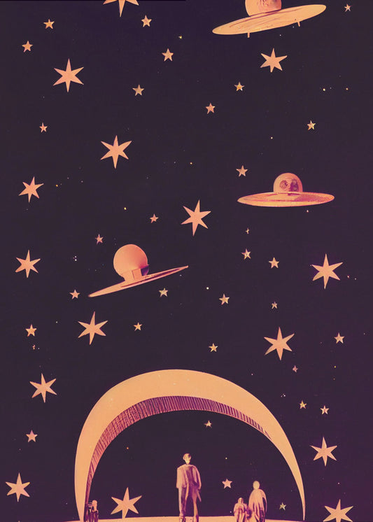 Galaktische Traumlandschaft | Poster