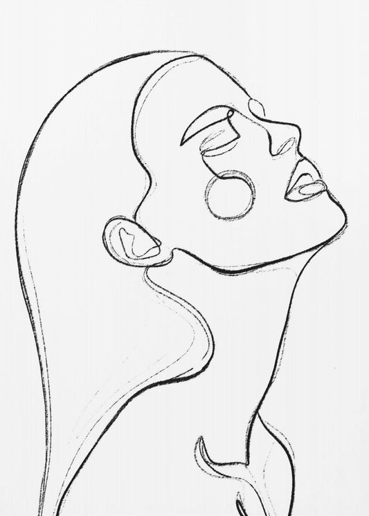 Ätherische Kontur | Poster