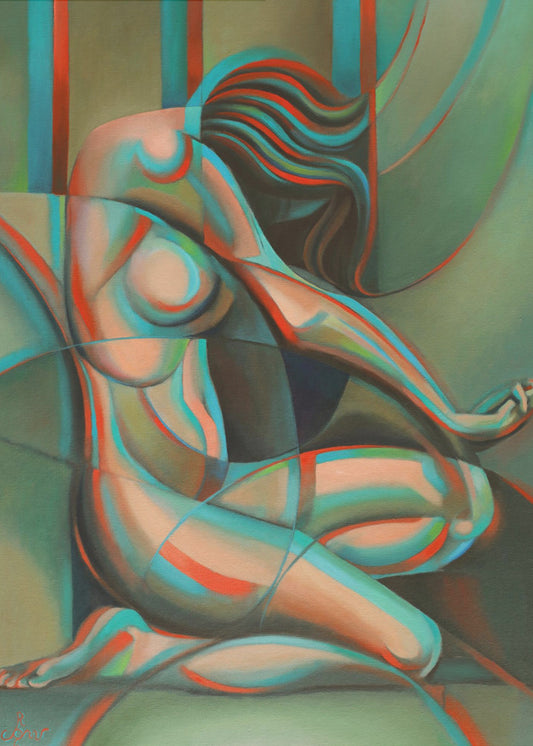 Anaglyfinen pyöreäpäisyys - 12-05-22 | Canvastaulut