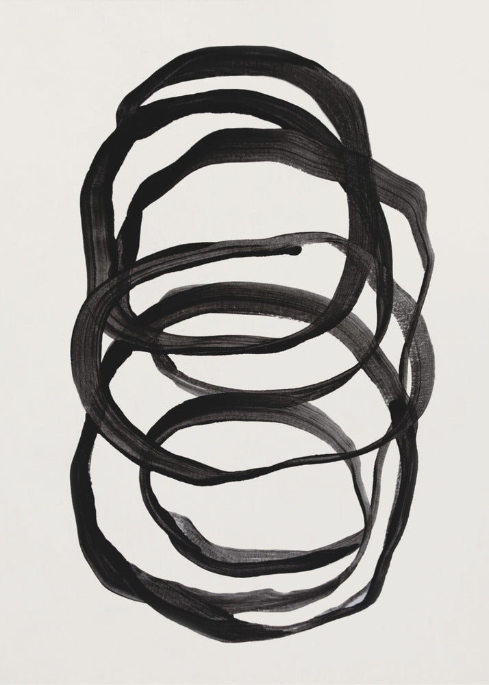 Abstrakte Linien II | Poster - Kunstdruck