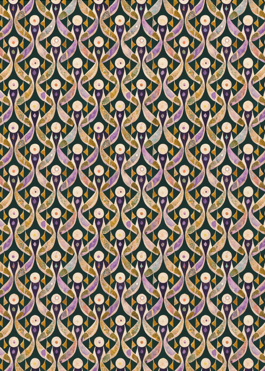 Geschwungene Rhythmus-Eleganz | Poster