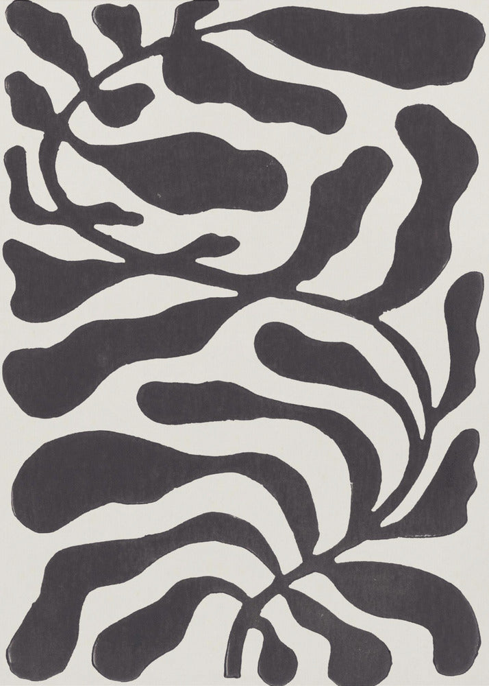 Pianta dalle cento foglie n. 21 / Stampa su linoleum | Poster - Stampe d’Arte