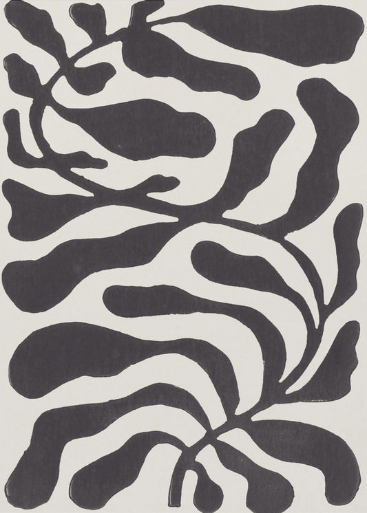 Planta de cien hojas #21 / Impresión en linóleo | Posters  - Impresiones de Arte