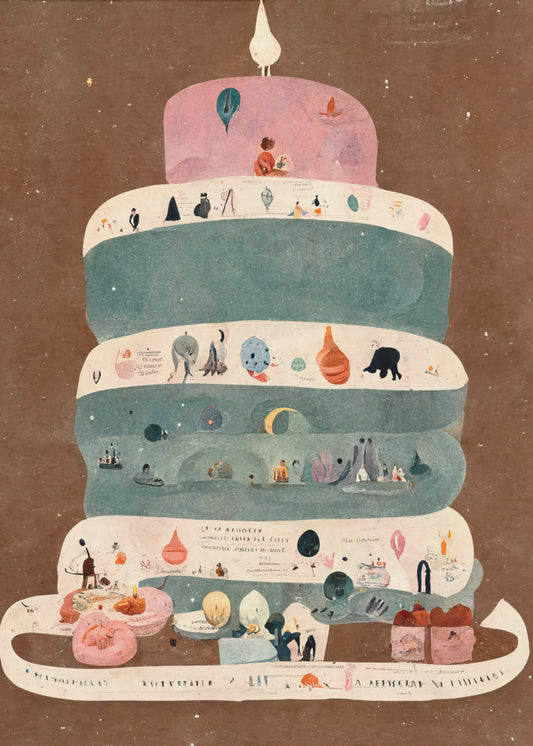 Ensimmäinen syntymäpäiväni | Canvastaulut