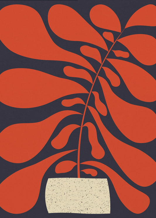 Planta perezosa #1 | Posters  - Impresiones de Arte