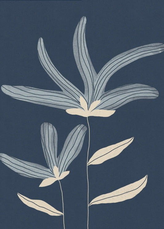 Zwei Blumen | Leinwand-Bilder