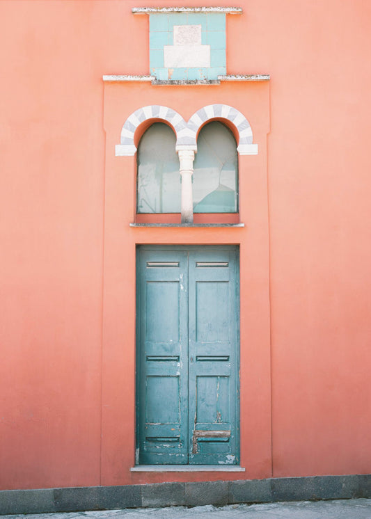 Die Capri-Tür | Leinwand