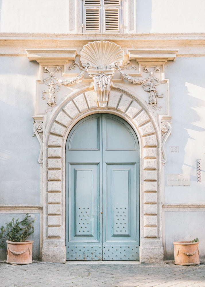 Rooman siniset sävyt - Italian matkakuvaus | Canvastaulut