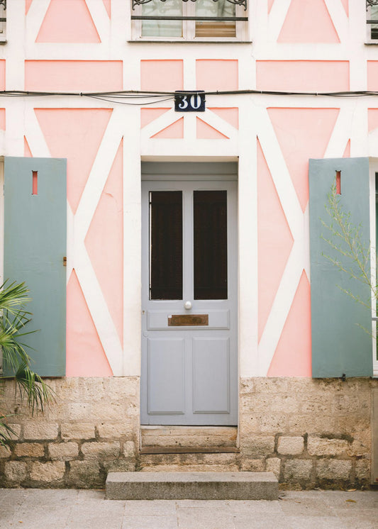 Rue de Cremieux nummer 30 - Paris | Canvas