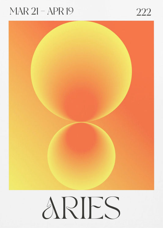 Liukuvärjätyt ympyrät oransseissa sävyissä | Canvastaulut