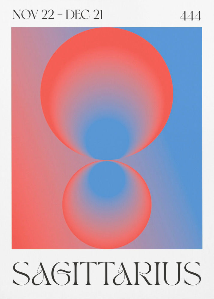 Modernes Schütze-Design | Poster