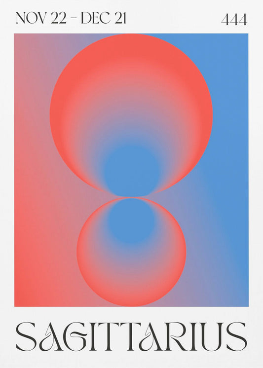 Modernes Schütze-Design | Poster