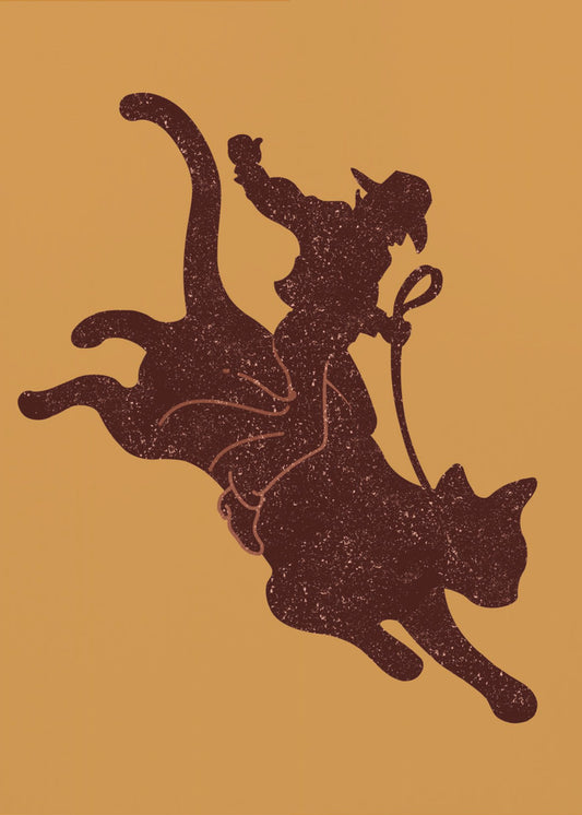 KOT RODEO | Wydruki na łótnie