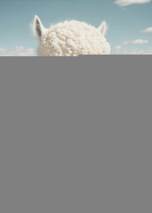 Llama in Bloom | Canvas