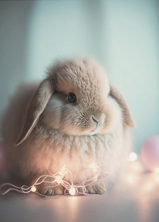 Flauschiges Leuchten | Poster