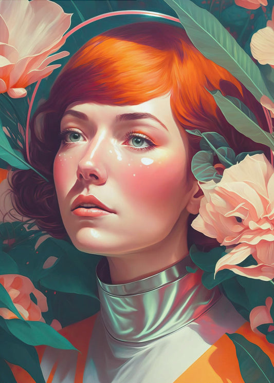 Blüten-Sternenlicht | Poster