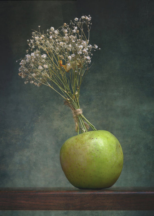 Grüner Apfel | Poster - Kunstdruck
