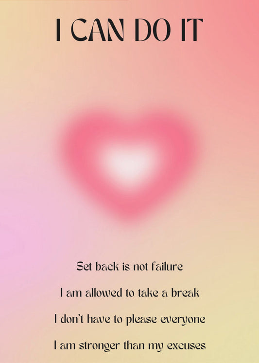 Motivierendes Aura-Poster | Poster