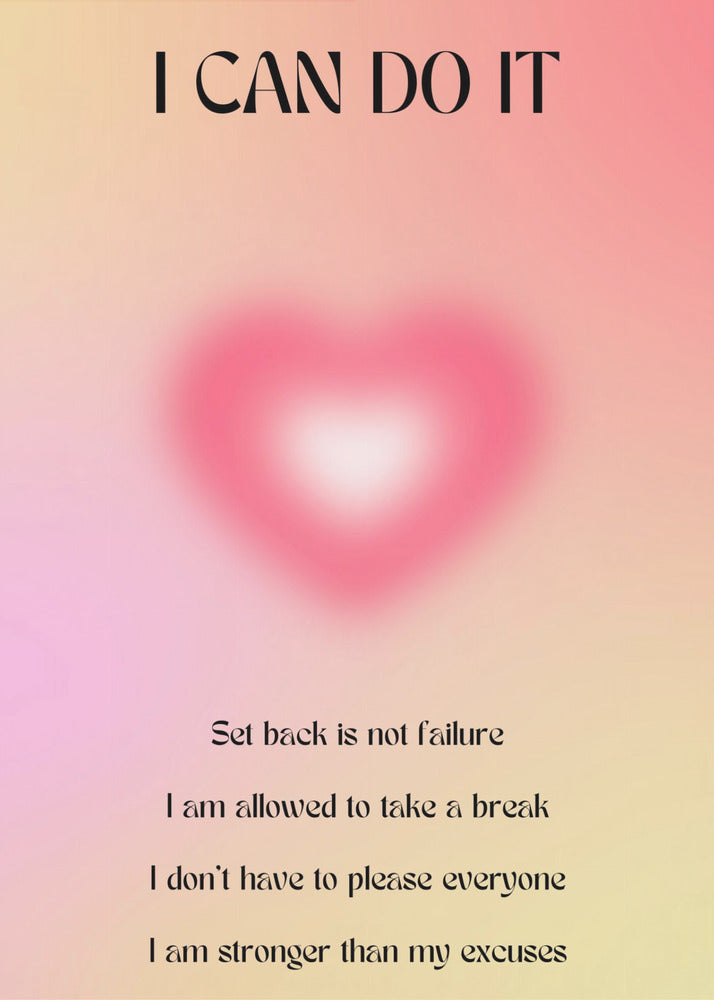 Motivational Aura Poster | Canvas