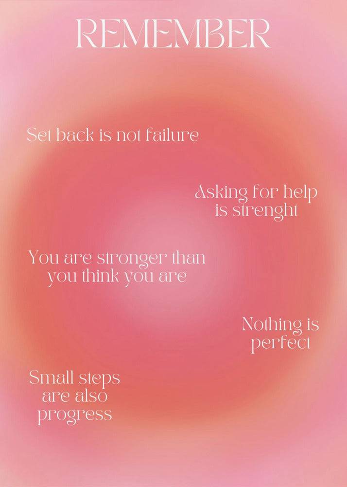 Motivierendes Aura-Poster | Poster