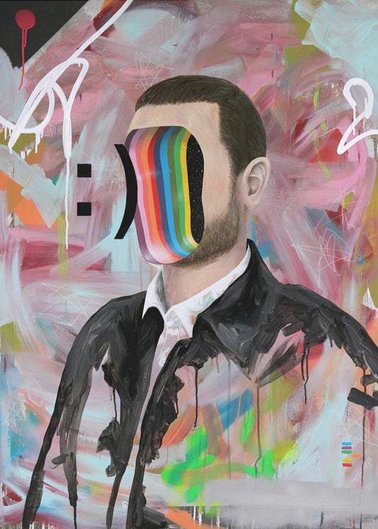 Smiley-Gesicht | Leinwand-Bilder