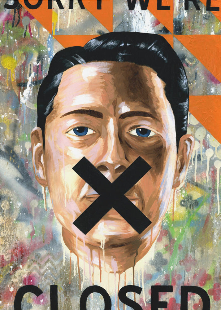 Entschuldigen Sie, wir haben geschlossen | Leinwand-Bilder